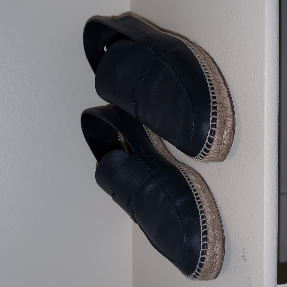 Hermes Trip espadrille Noir Color Size 42